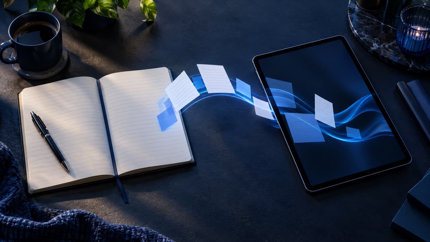 Paper Notes or Digital Drafts? Use Both Deliberately